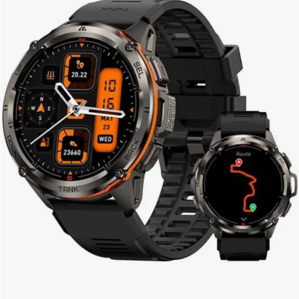 T3 Ultra Smartwatch  with GPS - Black and Silver - never used - Picture 9 of 11